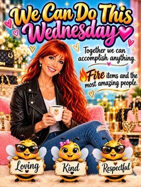🍑 We Can Do This Wednesday, ♥️ Together We Can Do Anything 💃 Fire  Items